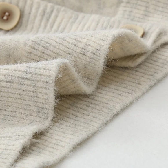 Grey Knit Cardigan - Picture 11 of 14